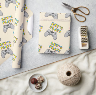 Tag der Videospiele Geschenkpapier