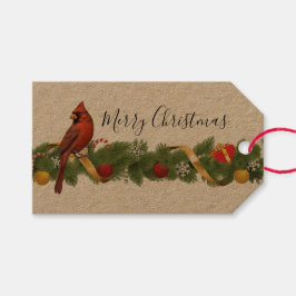 Tag der Weihnachtsgarten und Kardinal Geschenkanhänger