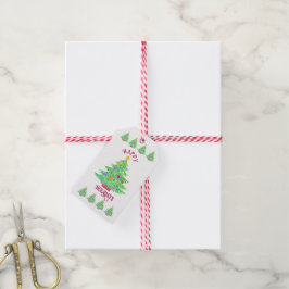 Tag der Weihnachtsgeschenke Geschenkanhänger