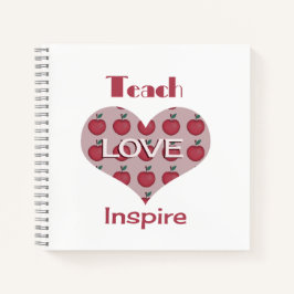 Tag der Wertschätzung für Lehrer Notizbuch