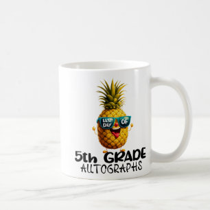 Tag des Autografen-Abschlusses der fünften Klasse Kaffeetasse