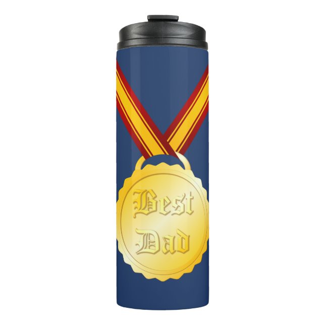 Tag des besten Vaters Thermosbecher (Vorderseite)
