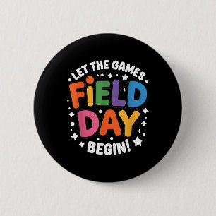 Tag des Feldes Die Spiele Beginnen Lehrer Schüler  Button