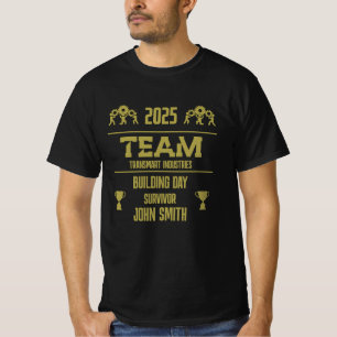 Tag des Gebäude der Unternehmensteams T-Shirt