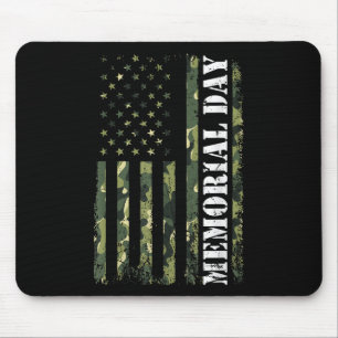 Tag des Gedenkens an die US-Flagge Mousepad