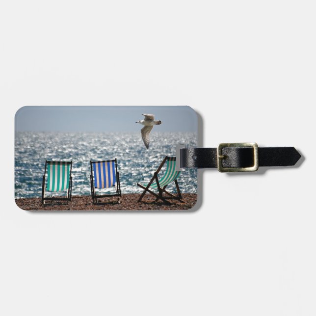Tag des Gepäcks Gepäckanhänger (Vorderseite horizontal)