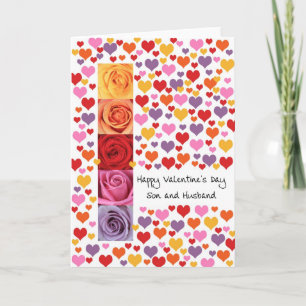 Tag des gesunden und husbändigen Valentins Feiertagskarte