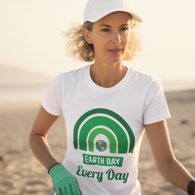 Tag des grünen Regenbogens T-Shirt (Von Creator hochgeladen)