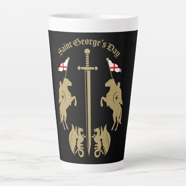Tag des Heiligen Georgs Milchtasse (Vorderseite)