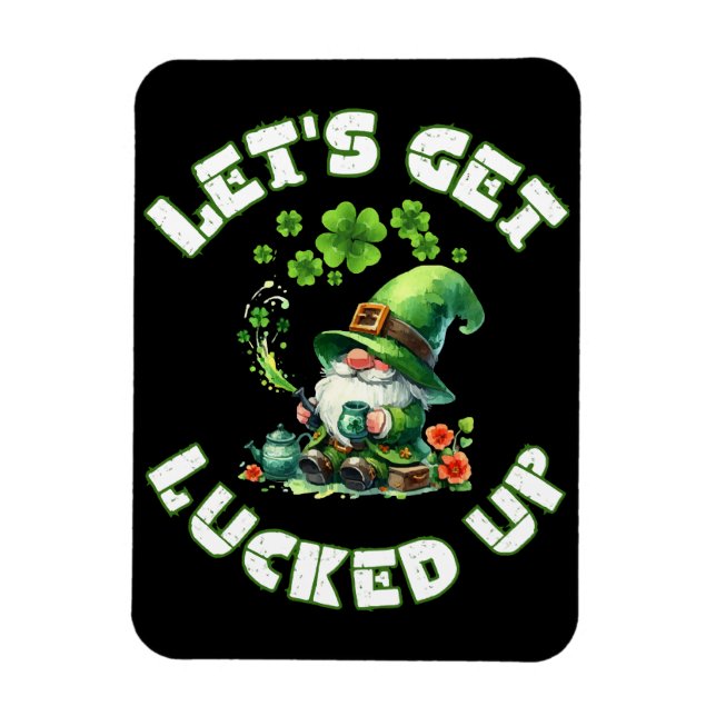 Tag des heiligen Patricks Magnet (Vertikal)