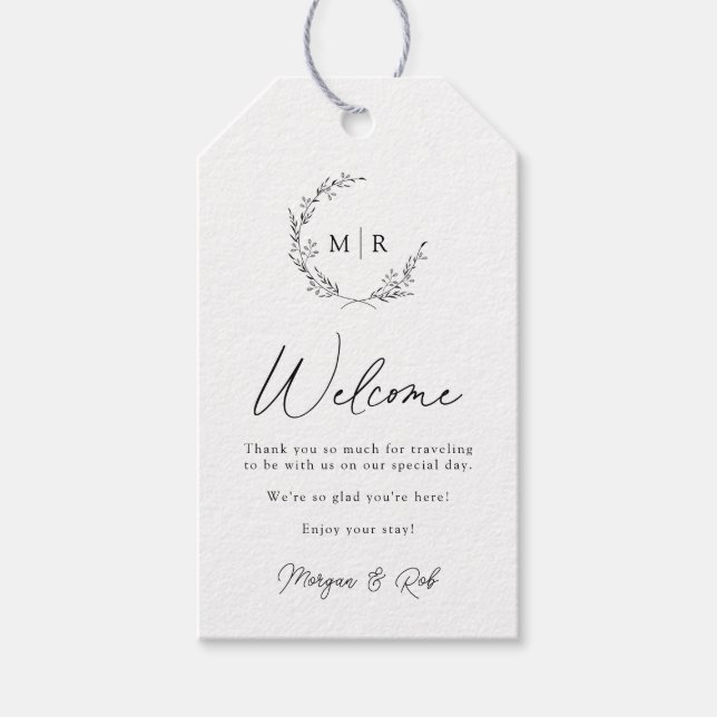 Tag des Hochzeitssinns Geschenkanhänger (Vorderseite)