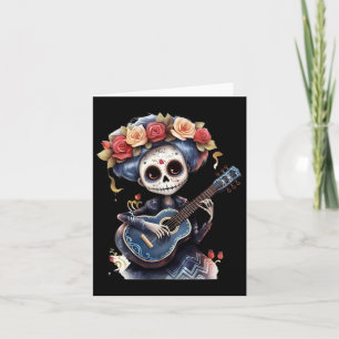 Tag des Inspiriert Zuckerschädels Karte