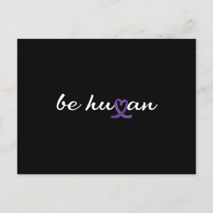 Tag des menschlichen Orangen Shirts Postkarte