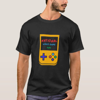 Tag des nationalen Videospiels T-Shirt
