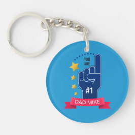 Tag des personalisierten Individuellen Namens Vate Schlüsselanhänger