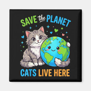 Tag des Planeten Frauen Männer retten den Planeten Magnet