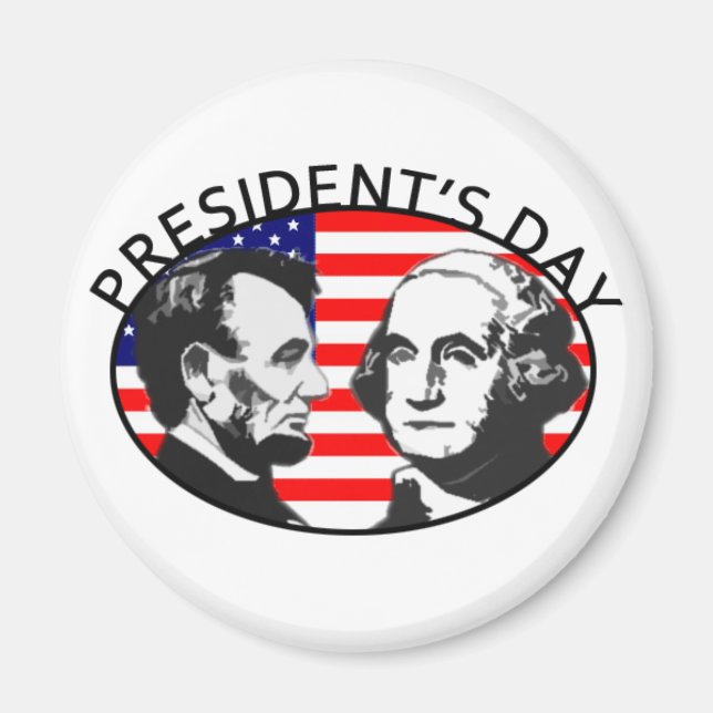 TAG DES PRÄSIDENTEN MAGNET (Vorne)