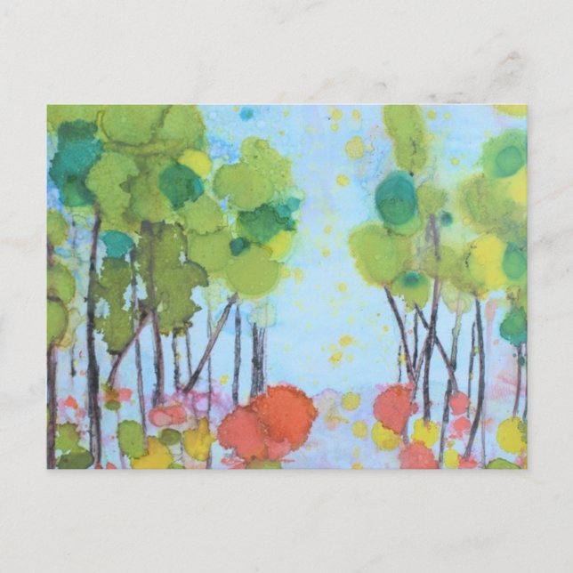 Tag des scharfen Falls - Postkarte (Vorderseite)