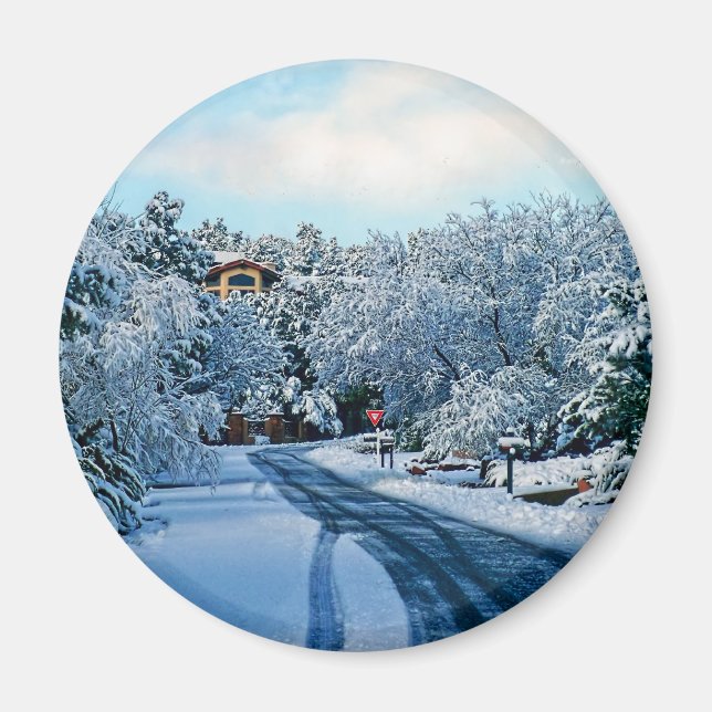 Tag des Schnees Sedona, Magnet (Vorne)