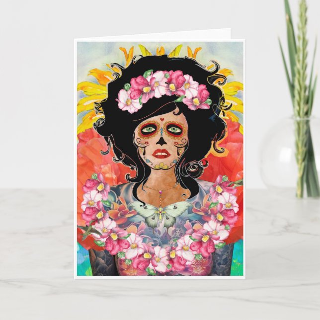 TAG DES TODES DURCH TRISTAN BERLUND CARD KARTE (Vorderseite)