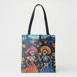 Tag des toten bunten Designs Tasche