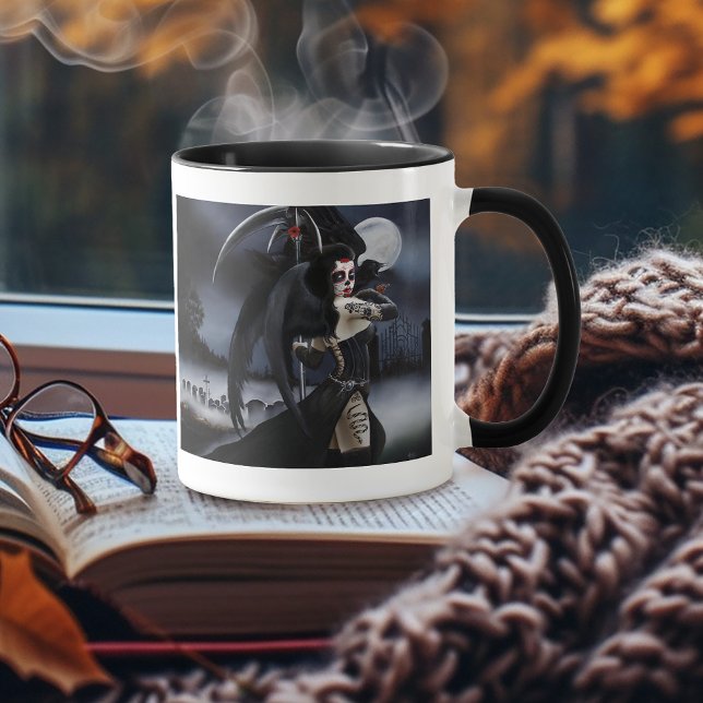 Tag des Toten Engels Tasse (Von Creator hochgeladen)