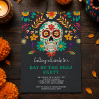 Tag des Toten Halloween-Party