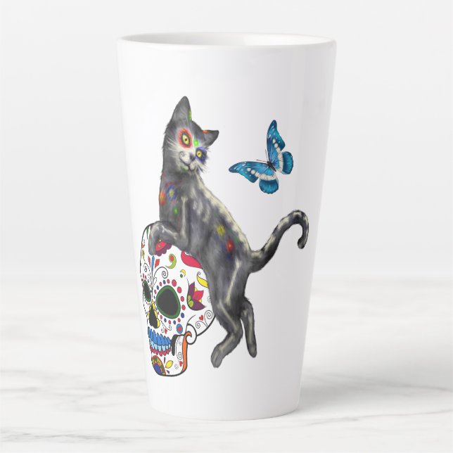 Tag des Toten Katzenzuckers und Schmetterlings Milchtasse (Vorderseite)