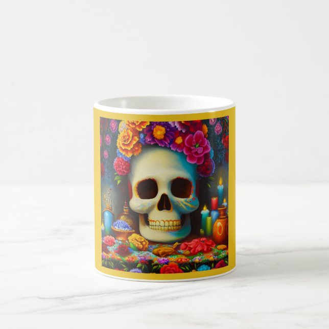 Tag des Toten Ofendra 4 Kaffeetasse (Mittel)
