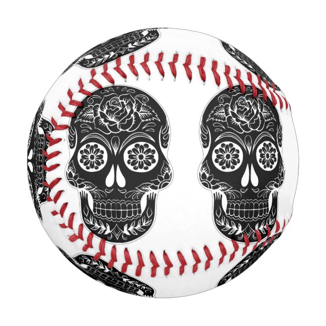 Tag des Toten Schädels Baseball (Vorderseite Links)