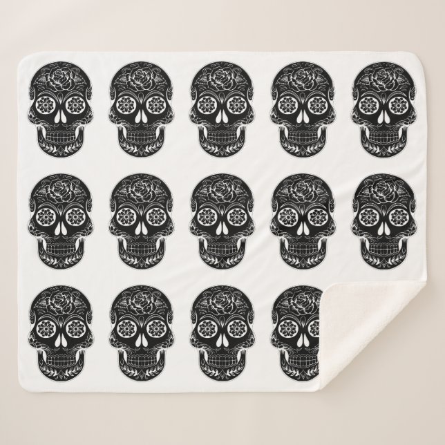 Tag des Toten Schädels Sherpadecke (Vorderseite (Horizontal))