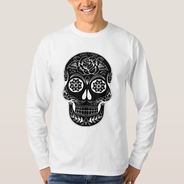 Tag des Toten Schädels T-Shirt (Vorderseite)