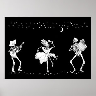 Tag des toten Tanzplakats Poster