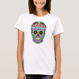 Tag des Toten Zuckers Schädeldia de los Muertos T-Shirt
