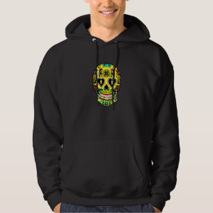 Tag des toten Zuckerschädels Hoodie