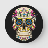 Tag des Toten Zuckerschädels mit Kreuz