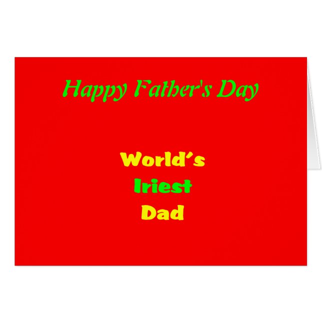 Tag des Vaters (Vorderseite (Horizontal))