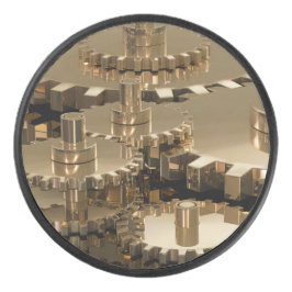 Tag des Vaters im Gehör Eishockey Puck