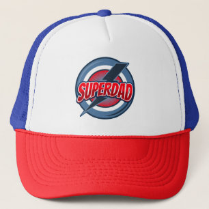 Tag des Vaters Superdad für Superdad Truckerkappe