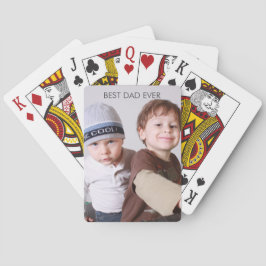 Tag des Vaters vor den Kindern | Bester Vater je Spielkarten