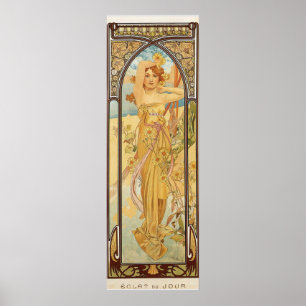 Tag durch Alfons Mucha Poster