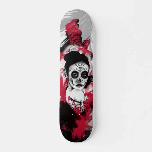 Tag Flaming Rubies Inc. des toten Skateboards (Vorne)