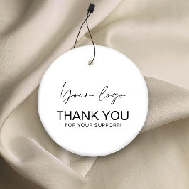 Tag für das Logo für Unternehmen Geschenkanhänger