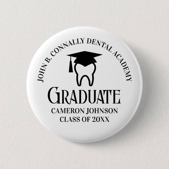 Tag für den benutzerdefinierten Hochschulabschluss Button (Vorderseite)