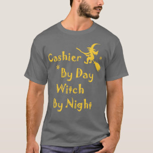 Tag für Tag Hexe bei Nacht Feierabend Par T-Shirt