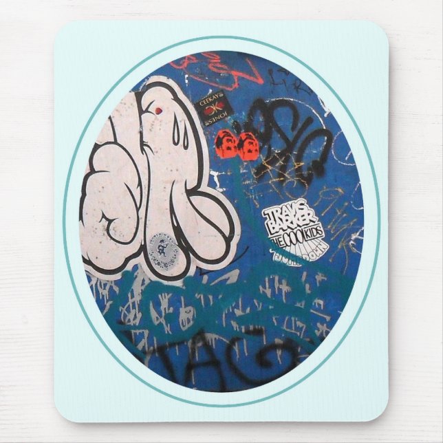 "Tag" Graffiti Mousepad (Vorne)