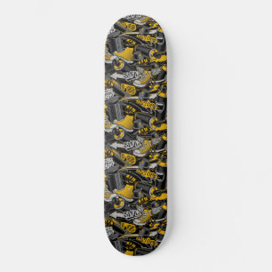 Tag Grafitti Patterned Skateboard