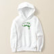 Tag (grün) hoodie (Laydown)