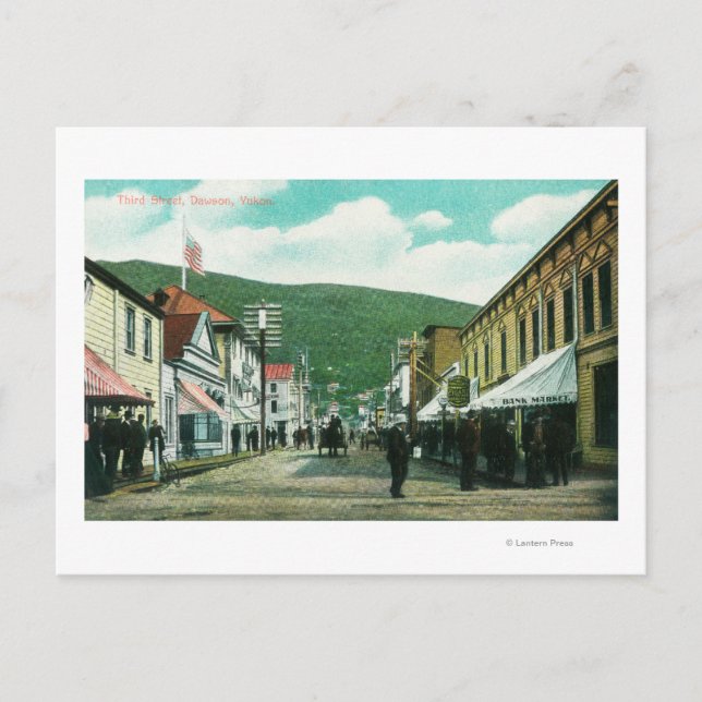 Tag in der 3. Street View Postkarte (Vorderseite)