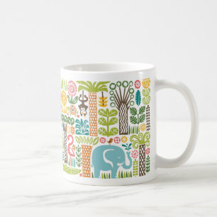 Tag in der Dschungel-Tasse Kaffeetasse